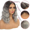 Ins HotShort Ombre Brown Bob Mini Lace Wigs - Effortless Glamor