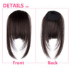 100% Human Hair Cute Bangs - Effortless Glamor