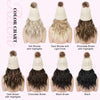 Wigyy Beige Beanie Wig Hair Extensions - Effortless Glamor