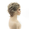 ShortBlonde Pixie Cut Wigs for White Women Dark Brown Ombre Blonde - Effortless Glamor