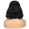 T-Lace Front Short Wavy BlackShoulder LengthWigs