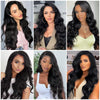 28 Inch LongBody Wave Mini Lace Wig