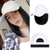 Ins Hot Baseball Cap with 14'' Hair Extensions Adjustable Wig - Effortless Glamor