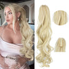 30-Second Dream Claw Clips in Ponytail Extension(Wave) - Effortless Glamor