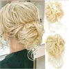 Messy Bun Hair Piece Wavy Curly Chignon Ponytail Hairpiece for Daily Wear - Effortless Glamor