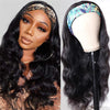 Headband WigsNatural Wavy Wraps - Effortless Glamor