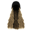 Knit Beanie Hat Wig with Long Wave Hair Extension For Women - Effortless Glamor