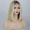 Ins Hot Short Bob Blonde Mini Lace Wigs for Women - Effortless Glamor