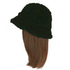 Lamb Hair Fisherman Hat mid-Length Wig - Effortless Glamor