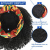 Afro Wrap Wigs 2 in 1 Black Wigs with Headband Attached Curlyfor Black WomenWigs - Effortless Glamor