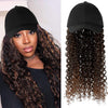 Ins Hot Baseball Cap with20 Hair Extensions Adjustable Wig Hat Attached African Kinky Curly Hairpiece - Effortless Glamor