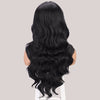 Long Natural Wave Black Wigs Middle Curly Wigs for Daily Use Hairs