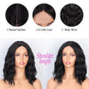 Natural Black Bob Wave Hot Mini Lace Front Wig - Effortless Glamor