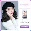 Beret Volume Straight Short Hair Cap Wig - Effortless Glamor