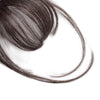 100% Human Hair Clip in Air Bangs - Effortless Glamor