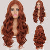 Long Natural Wave Black Wigs Middle Curly Wigs for Daily Use Hairs