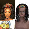 Headband Wigs18 Inch SoftWigs with ScarfFibre Dreadlocks Hair Wigs - Effortless Glamor