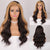 Long Natural Wave Black Wigs Middle Curly Wigs for Daily Use Hairs