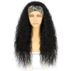 Women's Long Curly Hair Headband Wig Suitable For Party Use - Effortless Glamor