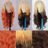 Long Body Wave Wigs for Women Blonde Yellow Brown Orange Wig