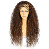 Women's Long Curly Hair Headband Wig Suitable For Party Use - Effortless Glamor