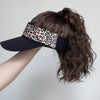 Ponytail Wavy Volume Open Top Hat Wig - Effortless Glamor