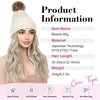 Wigyy Beige Beanie Wig Hair Extensions - Effortless Glamor