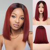 Synthetic Lace Front Wig for Women Short Straight