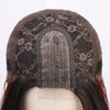 Ins Hot Short Bob Ombre Burgundy Mini Lace Wigs