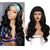 Hot Headband Wig Highlight Wig for Black Women Long Body Wave Daily Party Cosplay Wig - Effortless Glamor