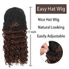 Medium Length Small Curly Baseball Cap Curly Hair - Effortless Glamor