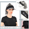 Hat Wig with Wavy Ponytail Wig Hat for Women - Effortless Glamor