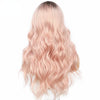 Lace Wig Long Silky Wavy Curly Hair Before Lace Wig Suitable