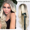 Ins Hot Middle Part Long Wavy Curly Hair Many Colors Small Lace Wig