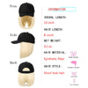 Baseball Cap Wig Hat With Hair Wig Naturally Cap With Wig Hat Wigs - Effortless Glamor