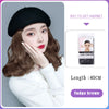 Beret Volume Straight Short Hair Cap Wig - Effortless Glamor