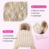 Wigyy Beige Beanie Wig Hair Extensions - Effortless Glamor