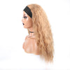 Women's Long Curly Hair Headband Wig Suitable For Party Use - Effortless Glamor