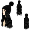 WigyyIns Hot Women Beanie Hat with Hair - Effortless Glamor