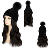 WigyyIns Hot Women Beanie Hat with Hair - Effortless Glamor