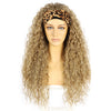 Women's Long Curly Hair Headband Wig Suitable For Party Use - Effortless Glamor