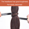 100% Human Hair Clip in Cute Bangs Extensions Hairpiece - Effortless Glamor