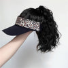 Ponytail Wavy Volume Open Top Hat Wig - Effortless Glamor