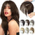 100% Human Hair Toppers with Bangs