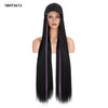 Baseball Cap Wig Women 30inch Long Straight Hair Wig