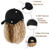 Ins Hot Baseball Cap Hair with 14 inch Wave Curly BobWig - Effortless Glamor