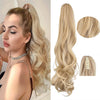 30-Second Dream Claw Clips in Ponytail Extension(Wave) - Effortless Glamor