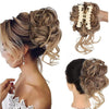 Messy Bun Hair Piece Wavy Curly Chignon Ponytail Hairpiece for Daily Wear - Effortless Glamor