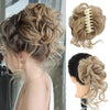 Messy Bun Hair Piece Wavy Curly Chignon Ponytail Hairpiece for Daily Wear - Effortless Glamor