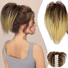 Messy ponytail clip extends hair - Effortless Glamor